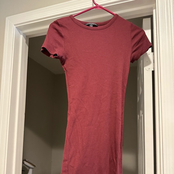 Brandy Melville Dresses & Skirts - Brandy Melville maroon dress